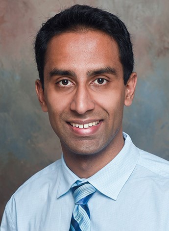 Dr. Patel's portrait