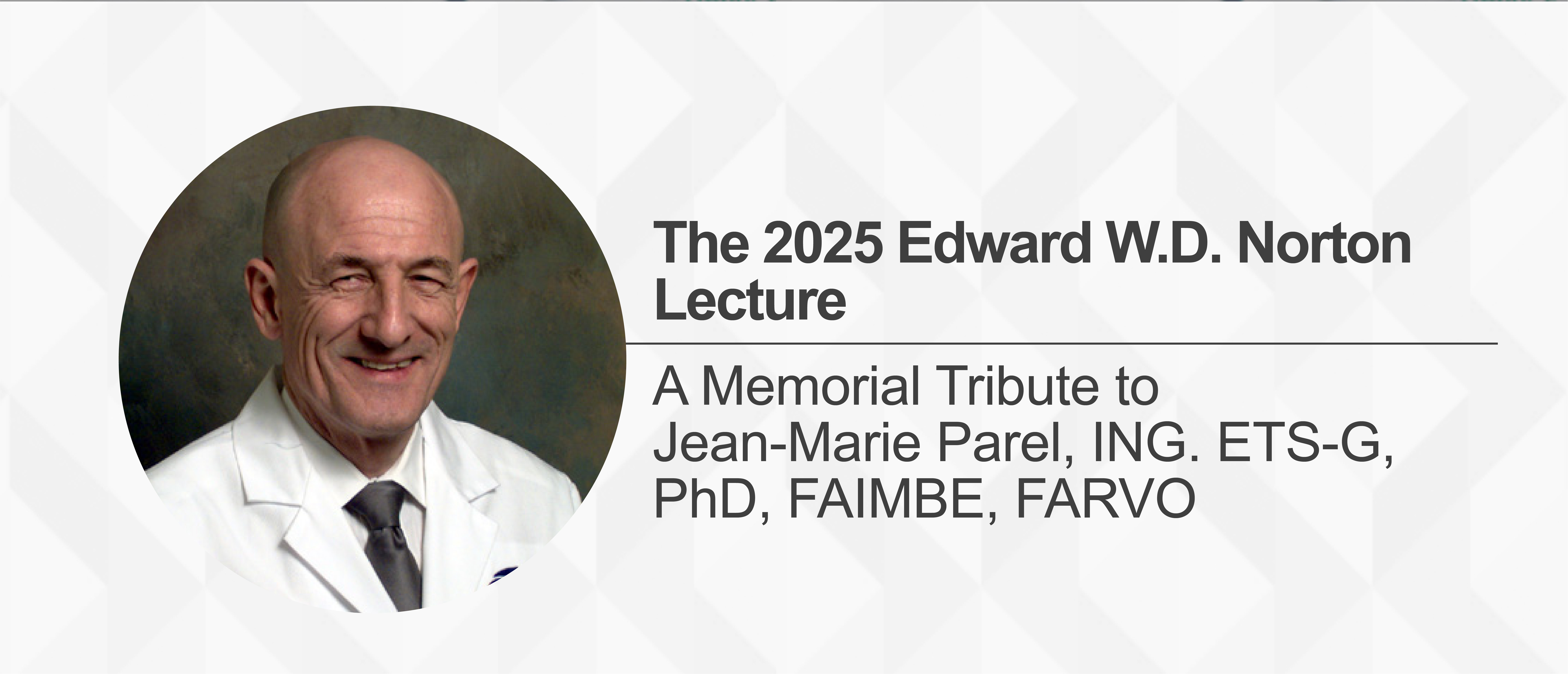 Dr. Jean-Marie Parel Memorial Tribute